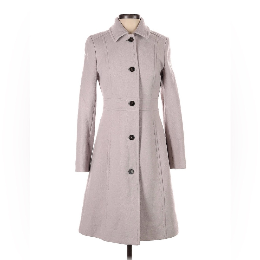 J.crew double cloth lady day coat size 2 like new